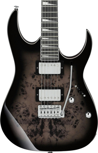 Ibanez GRG220PA1-BKB GIO Electric Guitar in Transparent Brown Black Burst