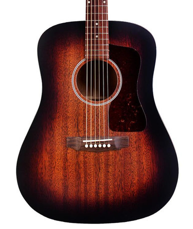 Guild USA D-20 Vintage Sunburst Acoustic Guitar