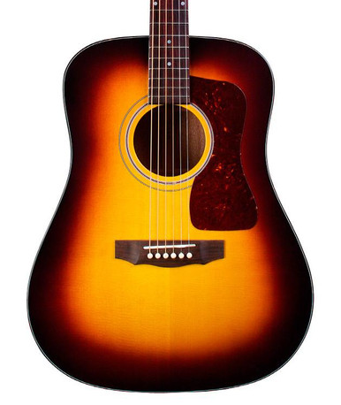 Guild USA D-40 Traditional Antique Burst Acoustic Guitar