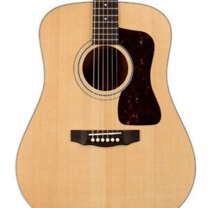 Guild USA D-40E Standard Electro Acoustic Guitar in Natural