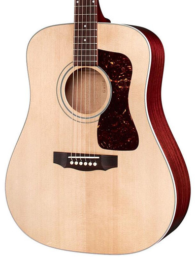 Guild USA D-40 Standard Natural Acoustic Guitar