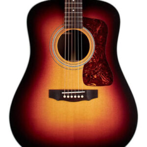 Guild USA D-50E Standard Antique Burst Electro Acoustic Guitar
