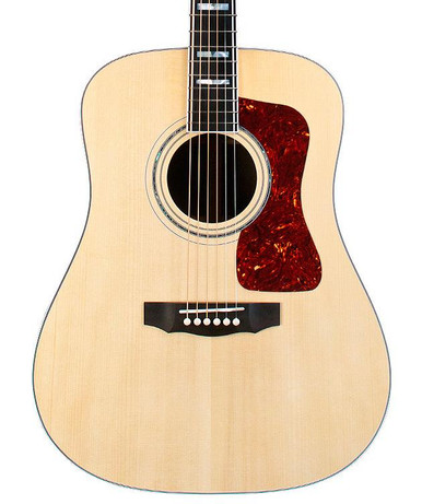 Guild USA D-55 Natural Acoustic Guitar
