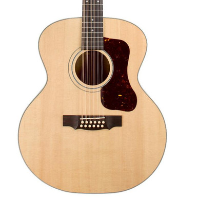 Guild USA F-412 Natural 12-String Acoustic Guitar