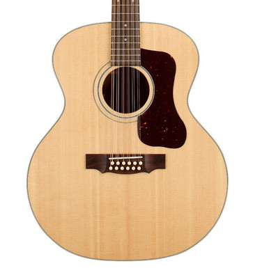 Guild USA F-412E Natural 12-String Electro Acoustic Guitar