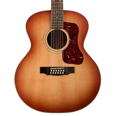 Guild USA F-412E Pacific Sunset Burst 12-String Electro Acoustic Guitar