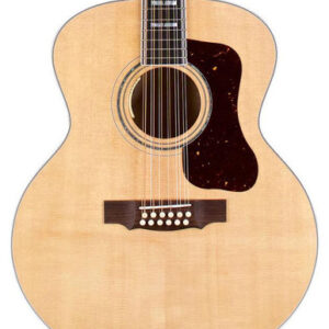 Guild USA F-512 Maple Blonde 12-String Electro Acoustic Guitar