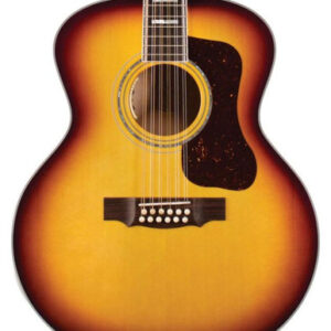 Guild USA F-512E Antique Burst 12-String Electro Acoustic Guitar