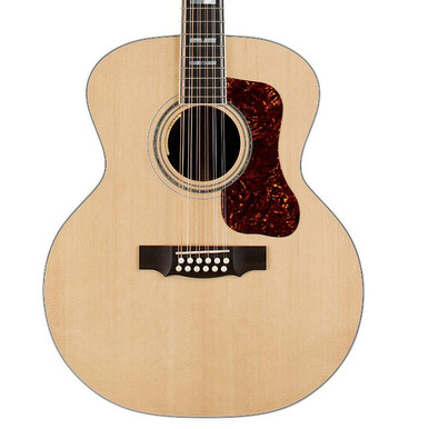 Guild USA F-512E Natural 12-String Electro Acoustic Guitar
