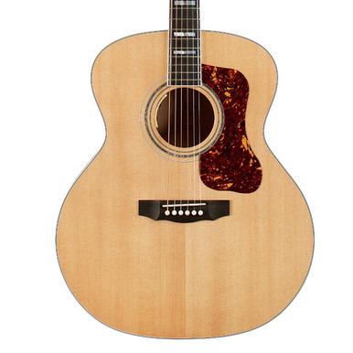 Guild USA F-55E Maple Antique Burst Electro Acoustic Guitar