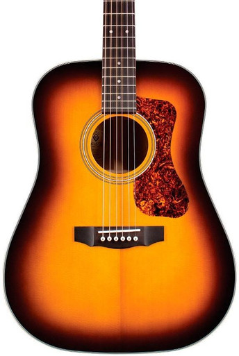 Guild Westerly D-140 Acoustic Guitar in Antique Burst