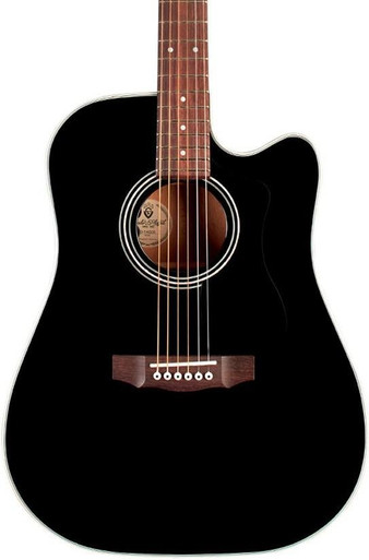 Guild Westerly D-140CE Electro Acoustic Guitar in Black