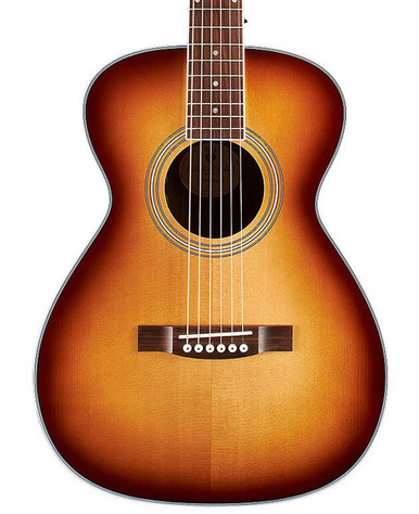 Guild Westerly M-260E Deluxe Edge Burst Electro Acoustic Guitar