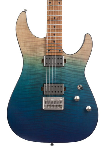 Schecter C-1 Standard Plus Electric Guitar in Blue Fade