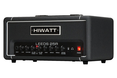 Hiwatt Leeds 25R Spring Reverb Amplifier Head in Black