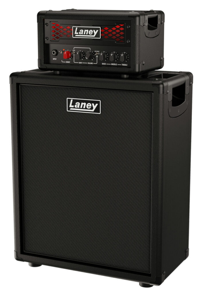 Laney Foundry IRF-LEADTOP Guitar Amplifier Head & IRF-CAB112 Guitar Cabinet Bundle
