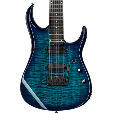 Sterling by Music Man JP157 Dimarzio John Petrucci Signature 7-String Electric Guitar in Cerulean Paradise