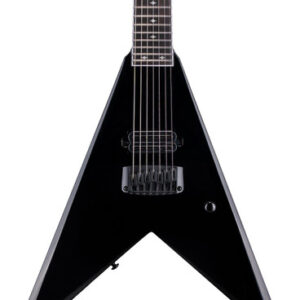 ESP LTD Jack Simmons Signature JS-7 Baritone 7-String Electric Guitar in Black