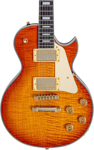 Sire L7 Deluxe Electric Guitar in Amber Burst