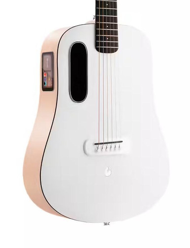 Lava Music ME Play 36" Electro Acoustic Smart Guitar in Light Peach with Lite Bag