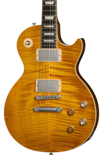 Gibson Kirk Hammett "Greeny" Les Paul Standard Electric Guitar in Greeny Burst