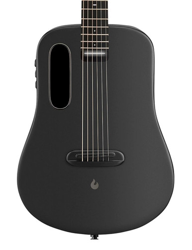 Lava Music ME Air Electro Acoustic Smart Guitar in Carbon Space Black with AirFlow Bag