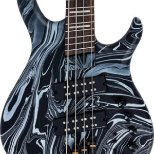 Sire M6 Headless 4 Bass Guitar in Black Swirl