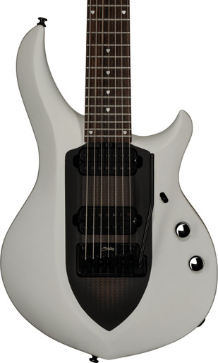 Sterling by Music Man Majesty 7-string in Chalk Grey