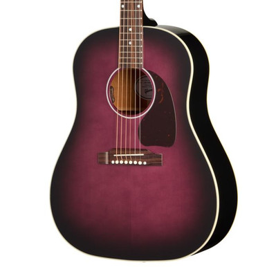 Gibson J-45 Standard Electro Acoustic Guitar in Purple Burst