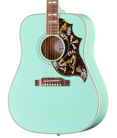 Gibson Hummingbird Standard Electro Acoustic Guitar in Southwestern Turquoise
