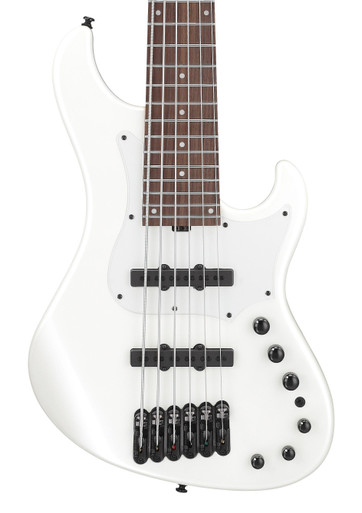 Ibanez MDM1006-PW Mode 6-String Bass Guitar in Pearl White