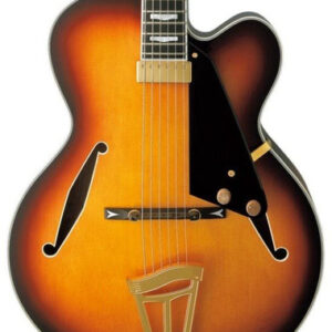 FGN Masterfield MFA-FP Hollowbody Electric Guitar in Jazz Burst
