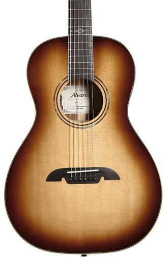 Alvarez Masterworks MP60E Parlour Electro Acoustic in Shadowburst