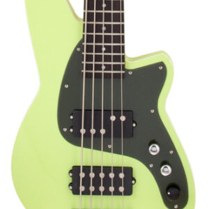 Reverend Mercalli 5 String Bass Guitar in Citrus Cream