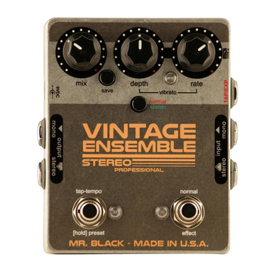 Mr Black Stereo Vintage Ensemble Pro Chorus Pedal