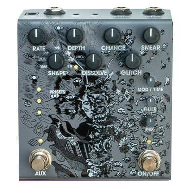 Old Blood Noise Endeavors Parting Glitch Delay/Reverb Crushing Modulation Pedal in Stone