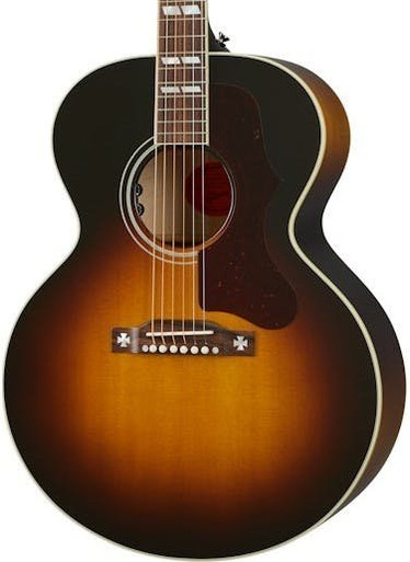 Gibson J-185 Original Electro Acoustic Guitar in Vintage Sunburst - Image 1