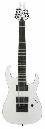 BC Rich Andy James Signature Assassin 7 String Electric Guitar in Satin White - Image 2