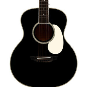 Orangewood Ava Jr Mini Grand Concert Acoustic Guitar in Black Satin