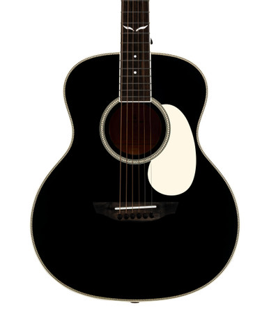 Orangewood Ava Jr Mini Grand Concert Acoustic Guitar in Black Satin