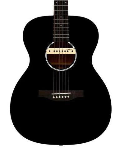 Orangewood Brooklyn Retro Live Electro Acoustic Guitar in Black Gloss