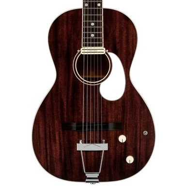 Orangewood Juniper II Mahogany Live Rubber Bridge Parlour Electro Acoustic Guitar in Natural Satin - Image 1