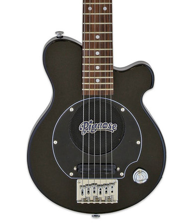 Pignose PGG-200 Electric Guitar with Built-in Amplifier in Black - Image 1