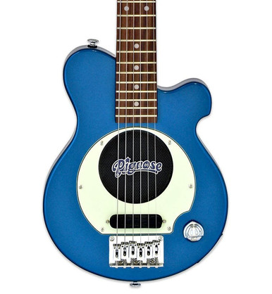 Pignose PGG-200 Electric Guitar with Built-in Amplifier in Metallic Blue - Image 1