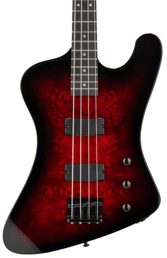 ESP LTD PHOENIX-204DX Bass Guitar in Red Burst