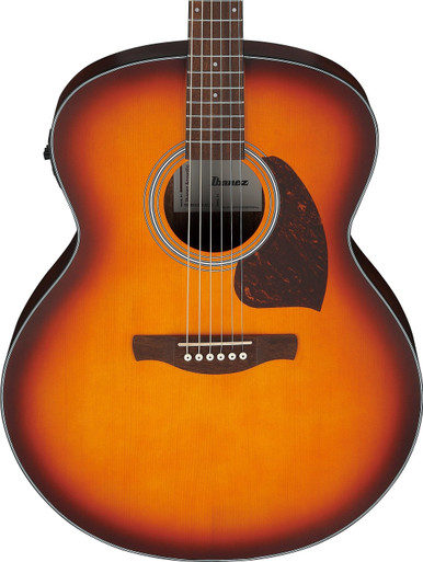 Ibanez PJ50E-OAH PJ Series Electro Acoustic in Open Pore Vintage Amber Sunburst