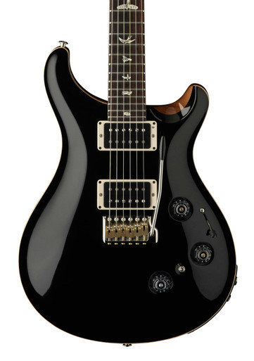 PRS Custom 24 Piezo Electric Guitar in Black Top Natural Back