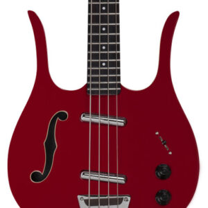 Danelectro Red Hot Longhorn Short Scale Bass Guitar in Red