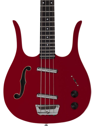 Danelectro Red Hot Longhorn Short Scale Bass Guitar in Red