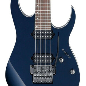 Ibanez RG2027RXL-DTB Prestige 7-String Electric Guitar in Dark Tide Blue